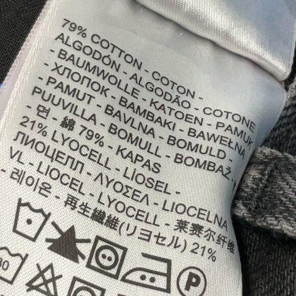 Levi's Black Jeans Size 26 Women'e wide leg jeans - Picture 4 of 4